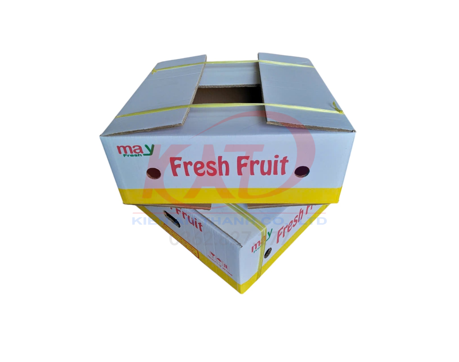 Thùng carton 5 lớp nắp hở in flexo