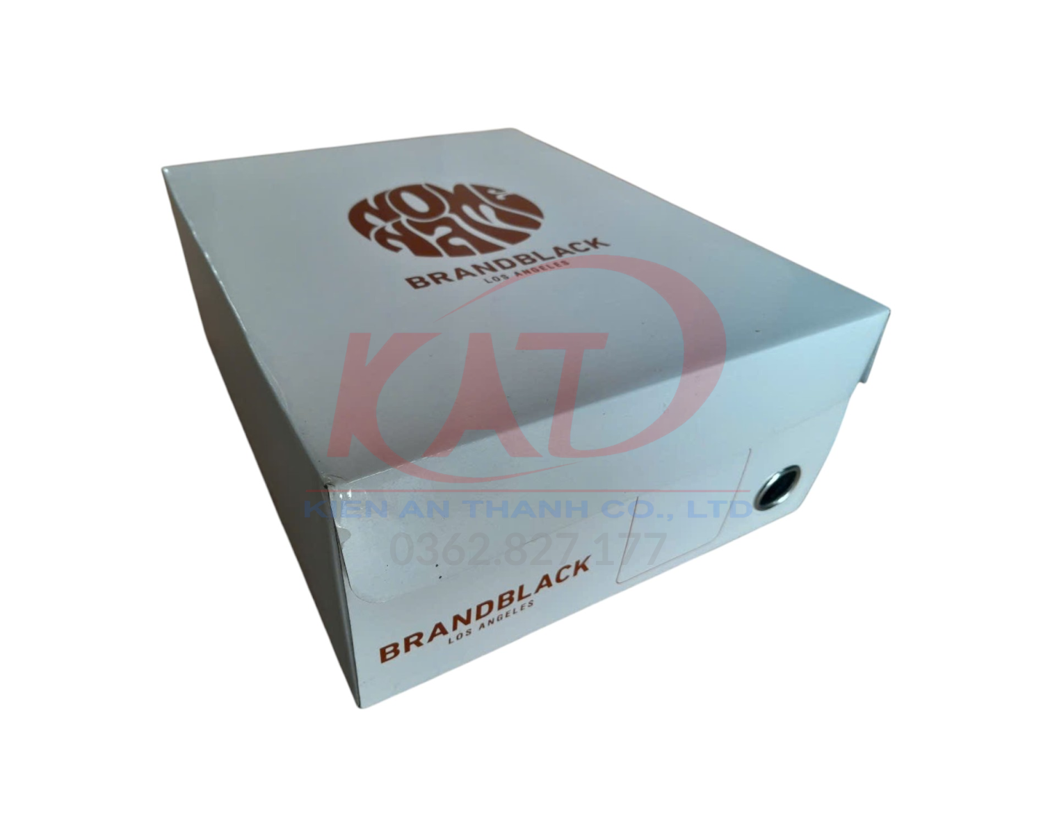Hộp carton 3 lớp in offset bồi đựng giày