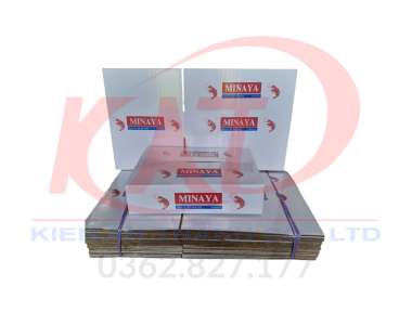 Thùng 3 lớp in flexo, cán màn chống thấm